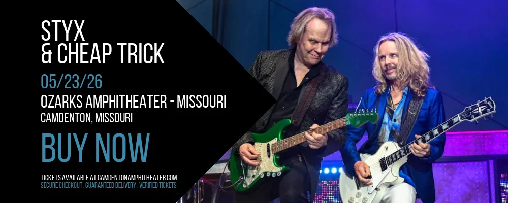 Styx & Cheap Trick at Ozarks Amphitheater