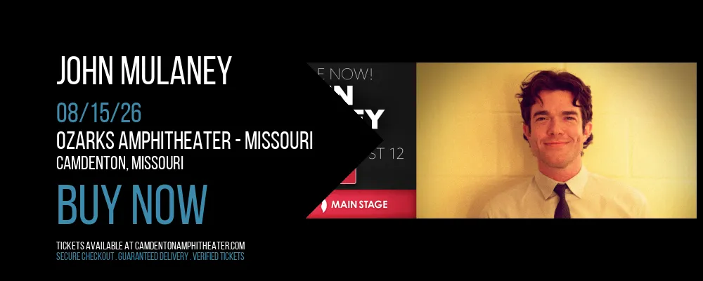John Mulaney at Ozarks Amphitheater